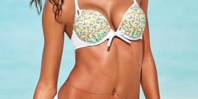 Gracie Carvalho Victoria's Secret Swimwear Photoshoot